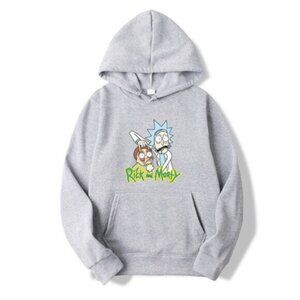 Rick and Morty Hoodies Graphic Print Sweatshirts for Men and Women
